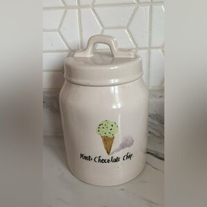 Ice Cream Design Ceramic Jars set of 2